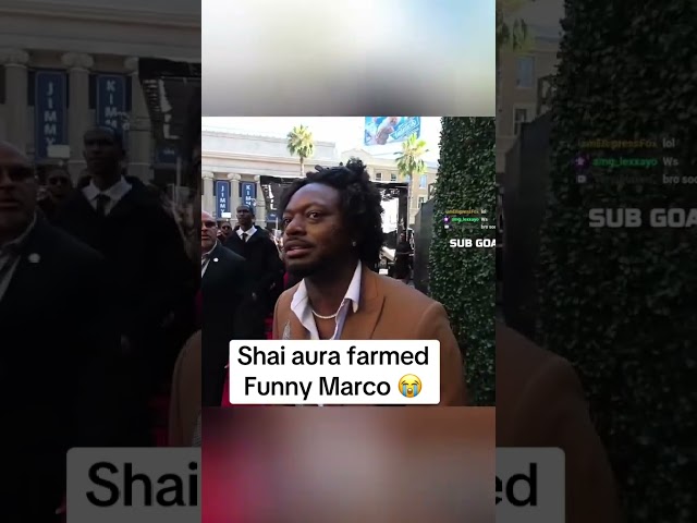 He got aura farmed by SGA 🤣