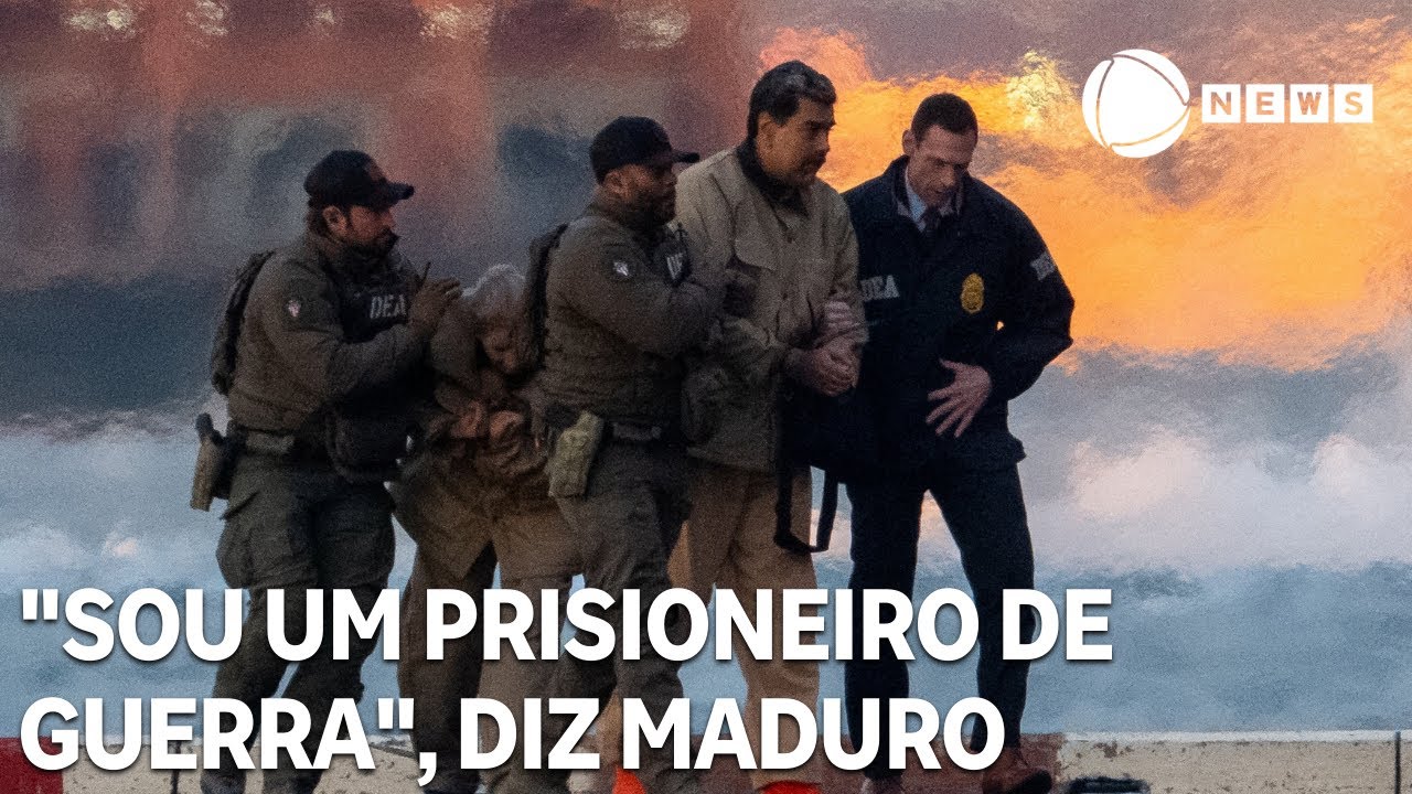 “Sou um prisioneiro de guerra”, diz Maduro à Justiça dos EUA