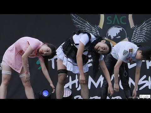 3 атрактивни Корејки ќе ви покажат како се игра зомби танц