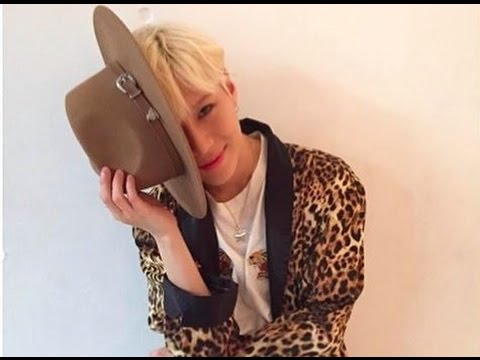 When Taemin gets shy or nervous, he goes...