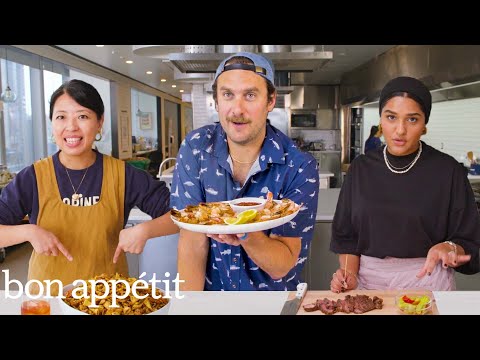 5 Pro Chefs Make Their Go-To Appetizers | Test Kitchen Talks | Bon Appétit
