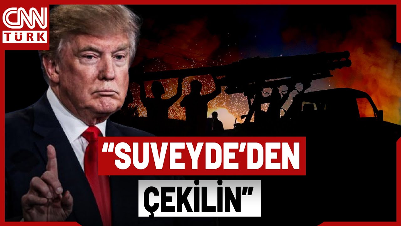 SON DAKİKA🚨ABD Uyardı: "Suriye-İsrail Suveyde'den Çekilsin!" Orta Doğu'da Yeni Kriz mi?