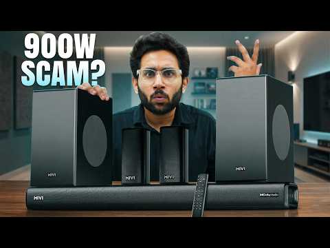 Don’t Buy Soundbars by WATTS! ⚠️ Mivi 900W Soundbar Reality