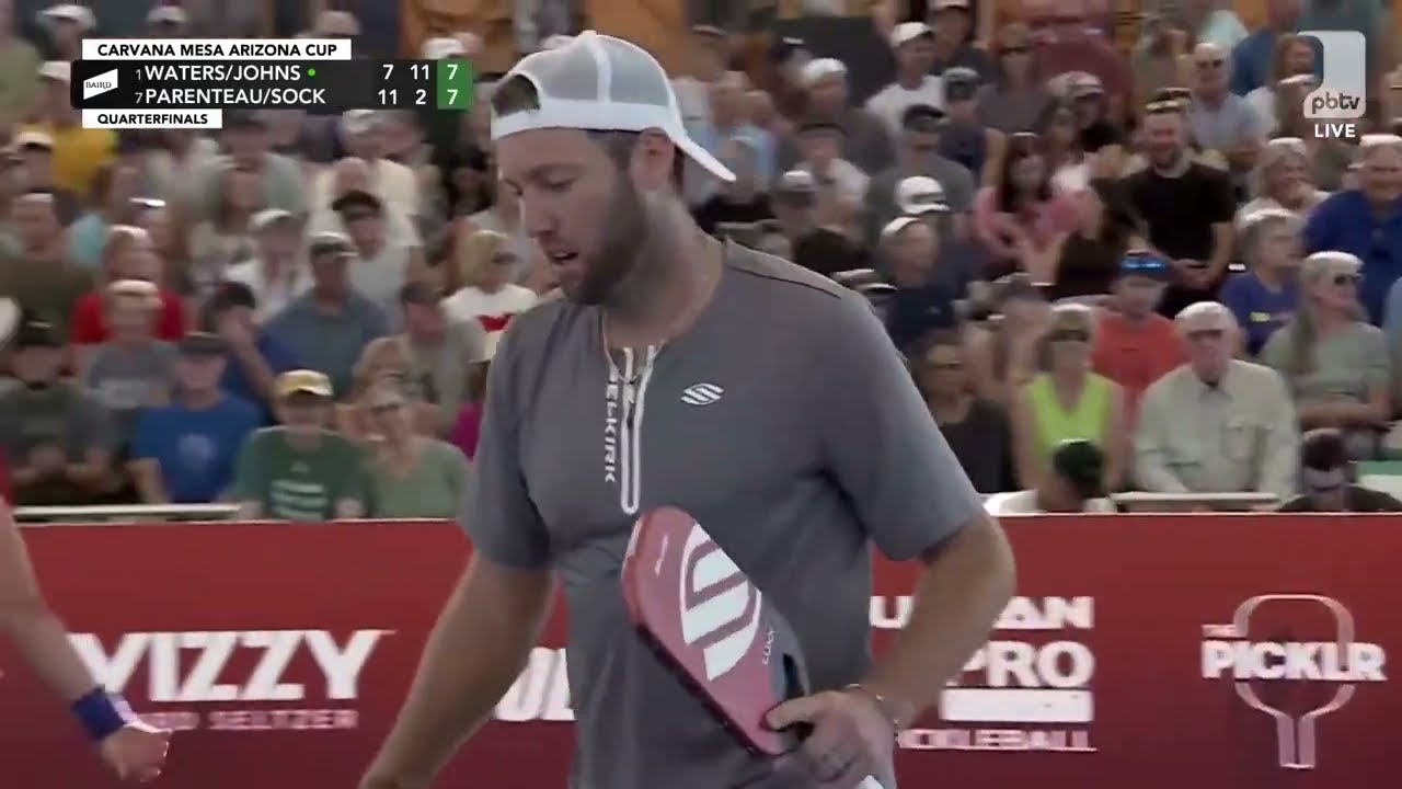 JACK SOCK vs THE PICKLEBALL GOATs!!! Ben Johns & Anna Leigh Waters - Quarter Finals Highlights