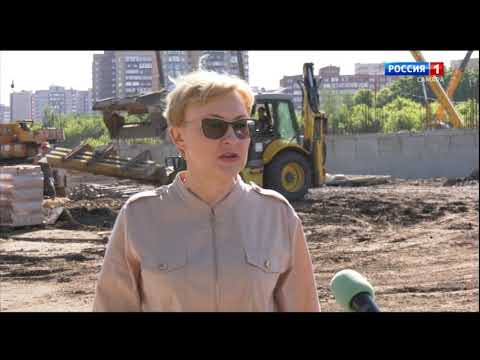 Глава Самары Елена Лапушкина посетила строительную площадку в Октябрьском районе