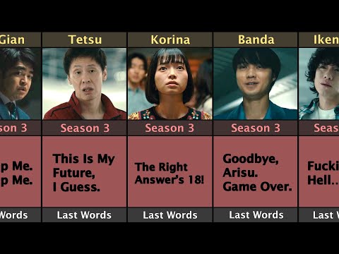 Alice In Borderland Season 3 Character Last Words Before Death