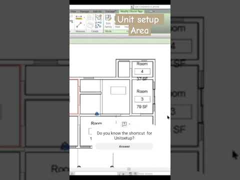 How to change Unit for #Area| #revit #Architecture |#BIM|#shorts