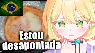 Ela está desapontada com o Brasil...