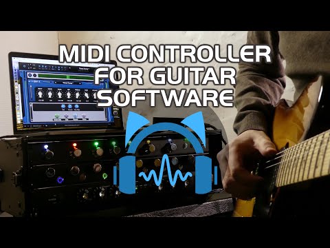 MIDI Controller Rack For Amp Simulation & Software Effects with Axiom