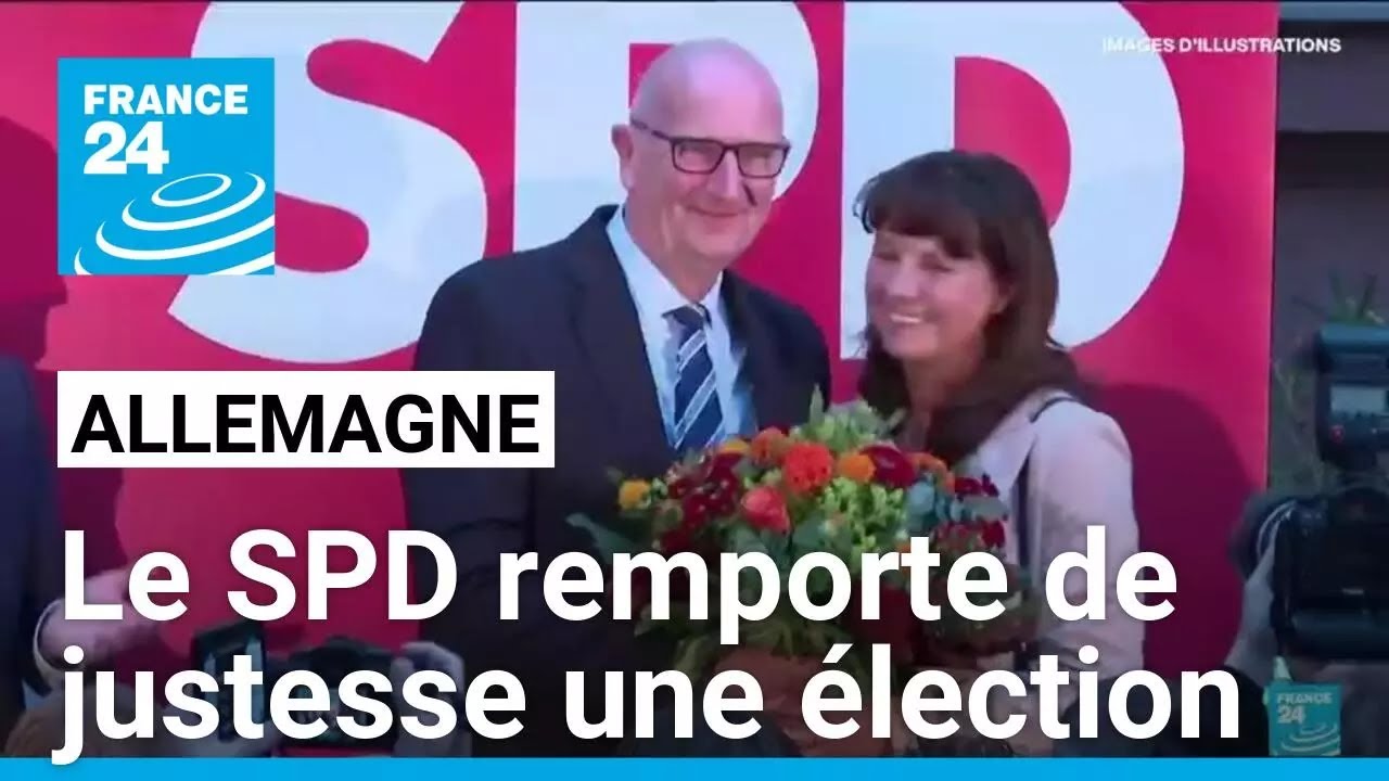 Allemagne : le parti de Scholz remporte de peu un scrutin régional face à l'extrême droite