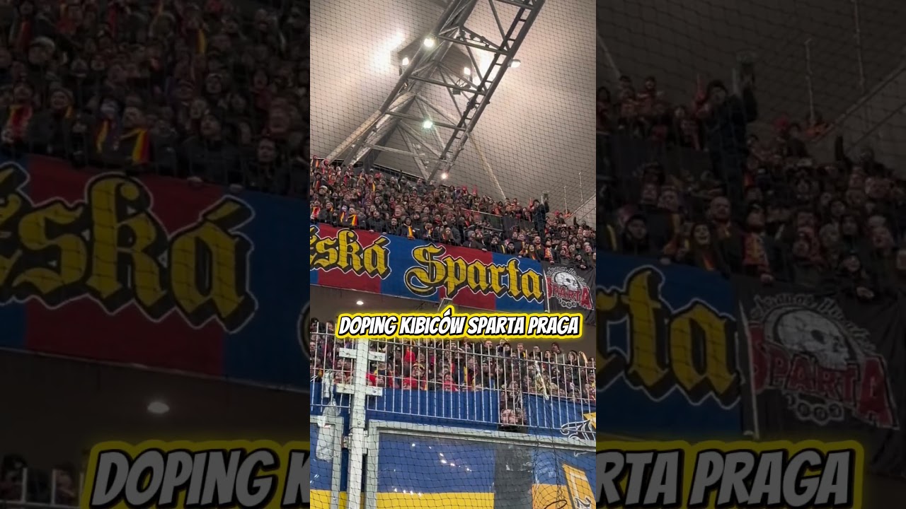 Doping kibiców sparty praga na legii #shorts