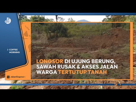 Longsor di Ujung Berung, Sawah Rusak & Akses Jalan Warga Tertutup - Coffee Morning JETV (13/9/24)