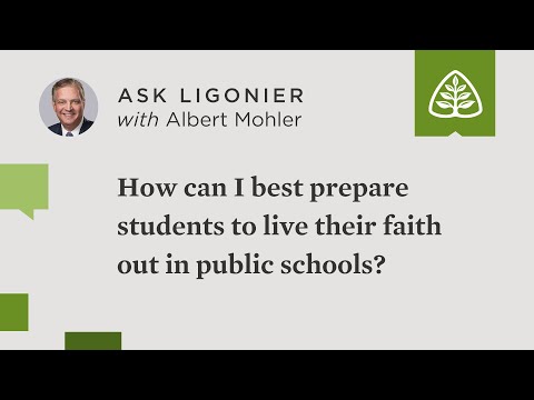 How can I best prepare students to live their faith out in public schools?