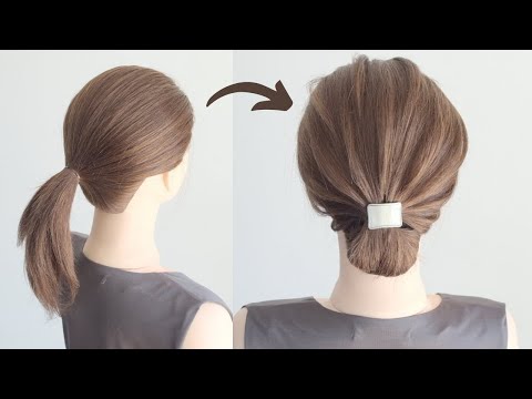 洋装だけでなく着物にも似合うミディアムヘアアレンジ / Simple Hairstyle for Medium  Hair