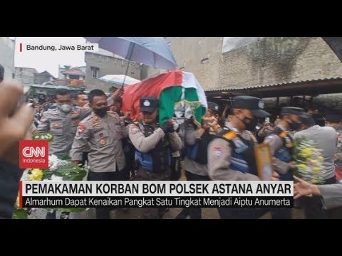 Pemakaman Korban Bom Polsek Astana Anyar