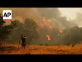 Wildfires rage across Greece, Spain, Montenegro, Serbia and Turkey