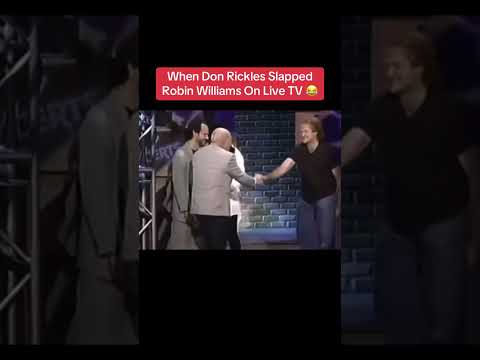 When Don Rickles slapped Robin Williams <strong>on</strong> live <strong>TV</strong> ￼