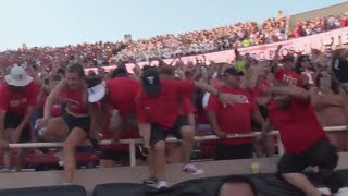 Texas Tech police looking for fan who pushed Longhorns player in back in melee after game