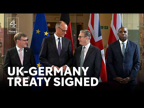 Defence, migration and trade agreed in new UK-Germany treaty