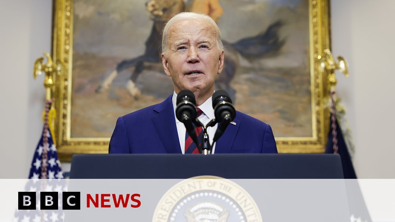 Baltimore bridge collapse ‘terrible accident’, says Joe Biden | BBC News