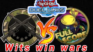 【Wits Win Wars Week2】Rebel Army vs Full Score【デュエルリンクス・遊戯王・YuGiOhDuelL