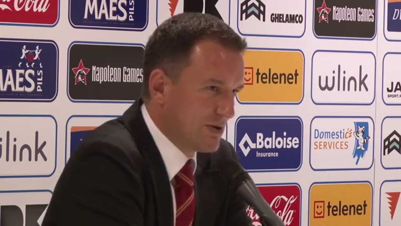 Persconferentie na KAA Gent - YR KV Mechelen