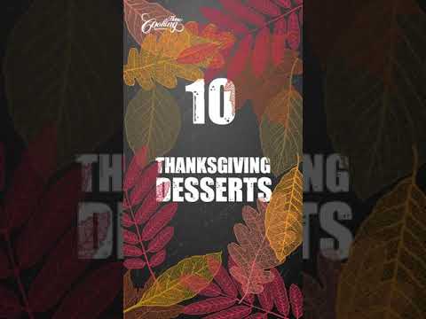 10 Thanksgiving Desserts #shorts