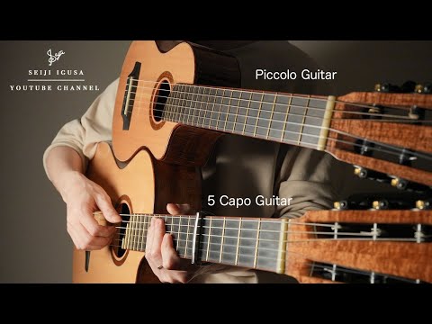 Piccolo Guitar vs 5th Capo – Beautiful High Tones