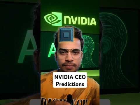 NVIDIA CEO Predictions about AI and Autonomous Agents #nvidia #aiagents