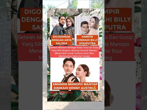 kisah cinta Amanda Manopo #shorts #beritahari #gossip #artis