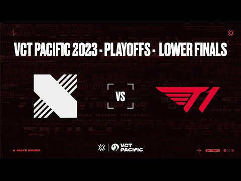 DRX vs. T1 — VCT Pacific — Playoffs — 결승 진출전