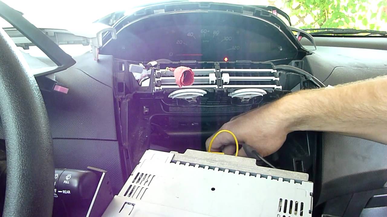 toyota celica head unit removal #4