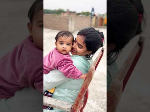So cute baby enjoy with mom #shortsfeed #cutebaby #bhojpuri #sohar