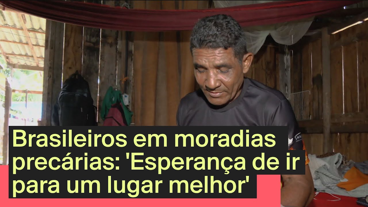 Mais brasileiros vivem em moradias precárias: ‘Esperança de ir para um lugar melhor’