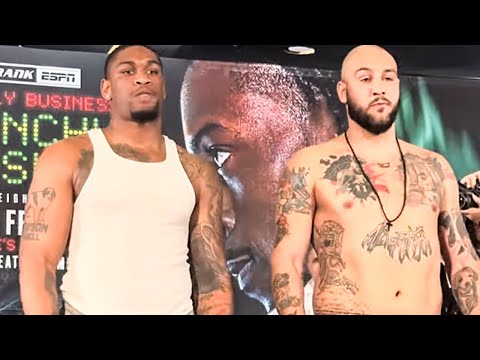 Jared Anderson WEIGH-IN & FIRST LOOK since LOSS to Martin Bakole • Anderson vs vs Kollias