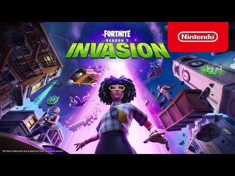 Fortnite Chapter 2 - Season 7 Invasion Story Trailer - Nintendo Switch