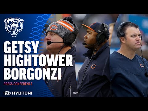 Getsy, Hightower, Borgonzi talk matchup vs. Packers | Chicago Bears video clip