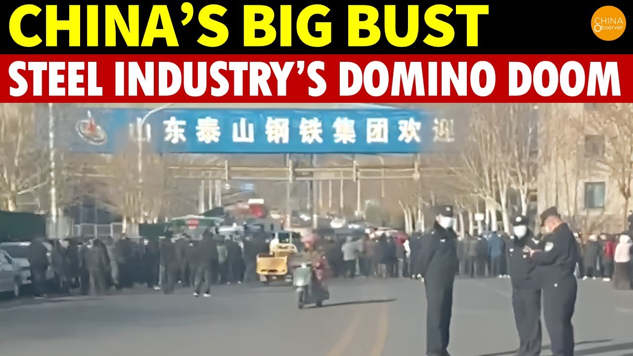 China’s Big Bust: Homes, Cars, Steel Fall Like Dominoes
