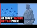 Watch: Suryakiran Teams Spectacular Air Show On National Unity Day