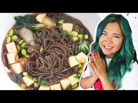 Easy MUST TRY Noodle Soup (Broth From Scratch!) RECIPE // Cook With Me
