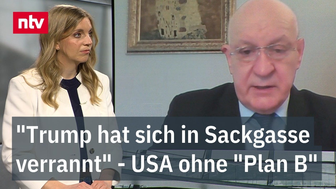 Richter: USA ohne "Plan B" - Trump "hat sich in Sackgasse verrannt" | ntv