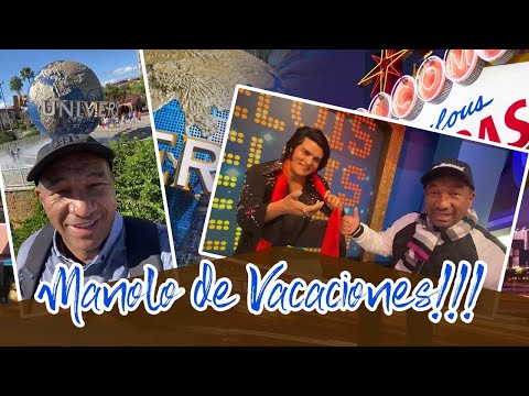 MANOLO POR LAS VEGAS... NEVADA Y  DISNEY!!!! VLOG