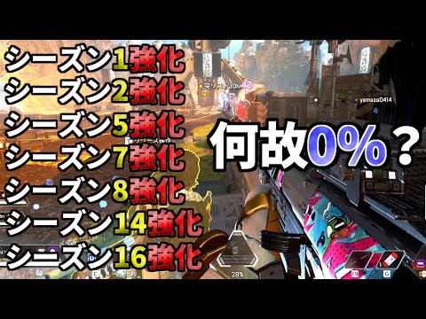 こいつ18回連続強化されてるのに、プロのスクリムでピック率0％ってマジ？ｗｗ  | Apex Legends