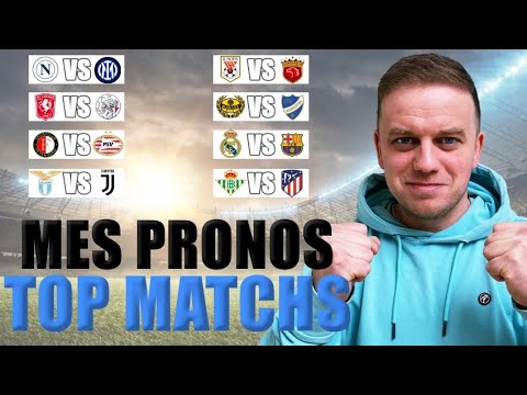 MES PRONOSTICS TOP MATCHS ! ( Real Madrid - Barcelone / Naples - Inter Milan )