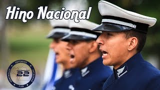 Confira o Hino Nacional Brasileiro, cantado e legendado, com imagens dos militares, da aviação e de Unidades da Força Aérea Brasileira (FAB).