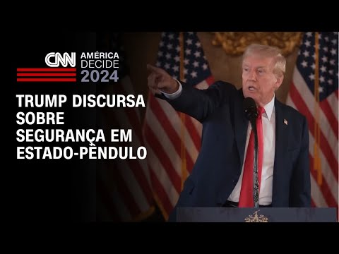 Trump discursa sobre segurança em estado-pêndulo | CNN 360º