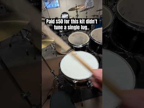 $50 drums - Zero Tuning