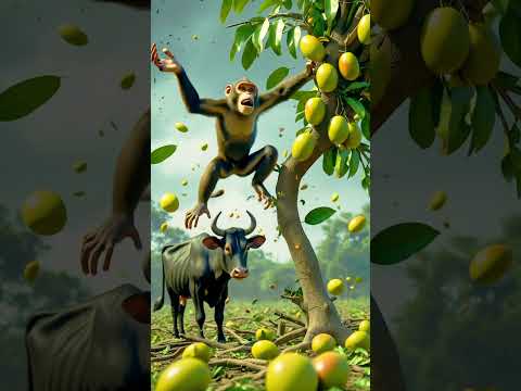 एक काली गाय बहुत ही मेहनती थी #aitranding #aitrends2025 #ai #cowsadstoryai #aianimals