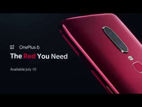 OnePlus 6 Red - Available July 10