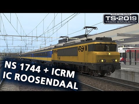 Train Simulator 2019: NS 1744 + ICRm met Intercity Roosendaal